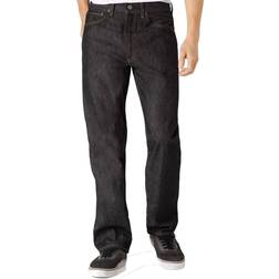 Levi's Big & Tall 501 Original Shrink To Fit Jeans - Black Rigid/Waterless