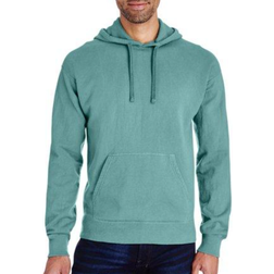 Hanes ComfortWash Garment Dyed Fleece Hoodie Sweatshirt Unisex - Spanish Moss