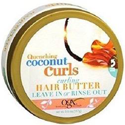 OGX Quenching Coconut Curls Curling Hair Butter, 6.6 Ounce