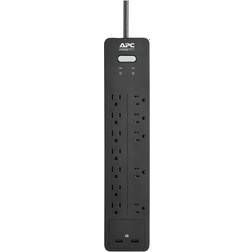 Schneider Electric Home/Office Series 6 ft. 12-Outlet Surge Protector, Black