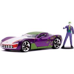 Jada Batman Joker 2009 Corvette 1:24 Scale Hollywood Ride