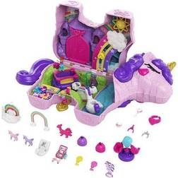 Mattel Polly Pocket Unicorn Party Large Compact