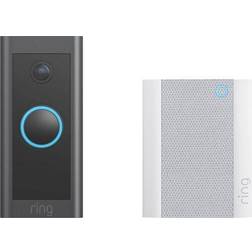 Ring Video Doorbell Wired and Chime Bundle (2021 Release)