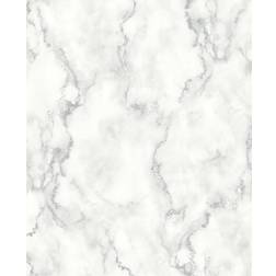 NextWall Faux Marble Peel and Stick Wallpaper