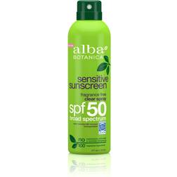 Alba Botanica Sensitive Sunscreen Clear Spray Fragrance Free SPF50 171g