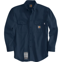 Carhartt Flame-Resistant Classic Twill Shirt - Dark Navy