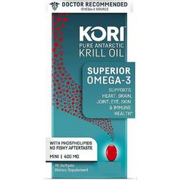 Kori Krill Oil 400 mg 90 Softgels 90 pcs