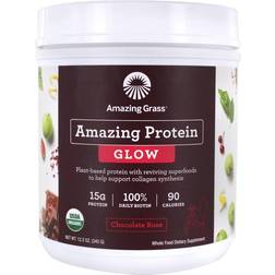 Amazing Grass Protein Glow, Chocolate Rose, 15 Servings