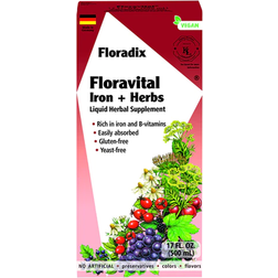 Floradix Salus Floravital Iron Herbs Liquid Extract 17 Oz