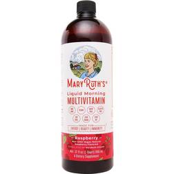 MaryRuth Organics Liquid Morning Multivitamin, Raspberry 946ml