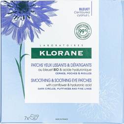 Klorane Smoothing and Soothing Eye Patches with Cornflower and Hyaluronic Acid 7g
