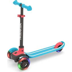 Chillafish Scotti Glow Scooter With Lightup Wheels In Blue Blue