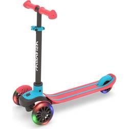Chillafish Scotti Glow Scooter With Lightup Wheels In Red Red