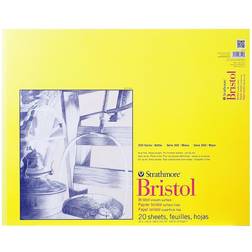 Strathmore Bristol Paper Pad, 300 Series, Smooth, 19in x 24in