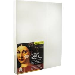 Ampersand The Artist Panel Canvas Texture Cradled Profile, 11"x14"x1.5"
