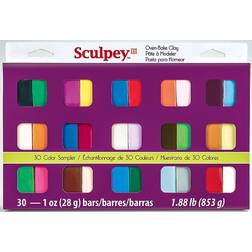 Sculpey III Set 30-Color Sampler