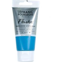 Lefranc & Bourgeois Flashe Vinyl Paint Turquoise Blue, 80 ml