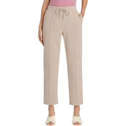 A New Day High Rise Knit Drawstring Ankle Pull on Pants - Light Brown
