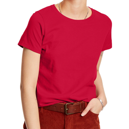 Hanes Women's Essential-T Short Sleeve T-Shirt - Deep Red