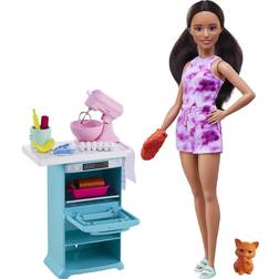Barbie Doll & Kitchen Playset Doll