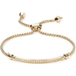 Kendra Scott Ott Adjustable Chain Bracelet - Gold/Transparent