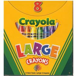 Crayola Large Crayons 8 pk