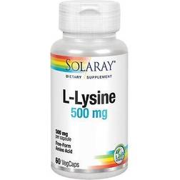 Solaray L-Lysine 500 mg 60 VegCaps 60 pcs