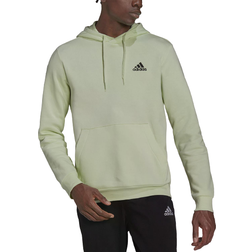 adidas Feel Cozy Essentials Fleece Pullover Hoodie - Almost Lime