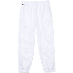 Lacoste Sport Tennis Diamond Weave Taffeta Trackpants Men - White