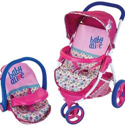 Hauck Hauk Baby Alive Baby Doll Travel Stroller Car Seat Multi Multi