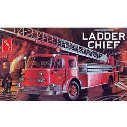 Amt Skill 3 Model Kit American LaFrance Ladder Chief Fire Truck 1/25 Scale Model