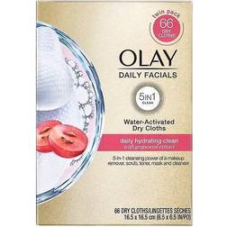 Olay Daily Facial Hydrating Cleansing Cloths Grapeseed