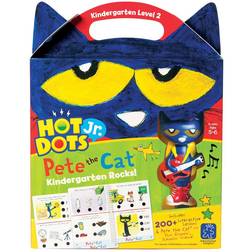 Educational Insights Hot Dots Jr Pete the Cat Kindergarten Rocks! Set with Pete the Cat