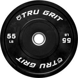 Tru Grit Fitness Single Bumper Plate 55lbs