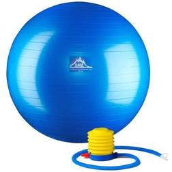 PSBLUE 85CM 85 cm Professional Grade Stability Ball Pro Series Anti-Burst Static Weight Capacity