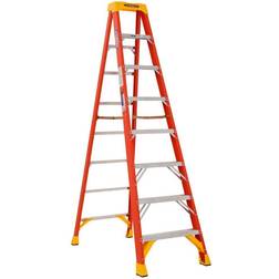 Werner Type 1A Fiberglass Step Ladder Orange