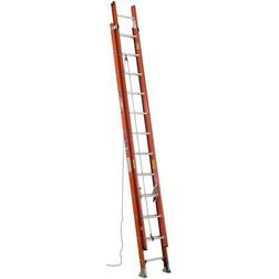 Werner 24 ft Fiberglass Extension Ladder, 300 lb Load Capacity