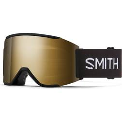 Smith Squad Mag Snow Goggle - Black/Everyday Rose Gold Mirror One Size