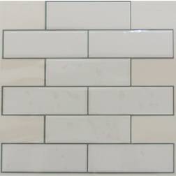 RoomMates York Wallcoverings Sticktiles Classic Subway 4 Pack