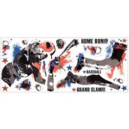 RoomMates Baseball Champion Giant Peel and Stick Wall Decals
