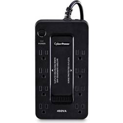 CyberPower 450VA/260W Standby 8 Outlet UPS