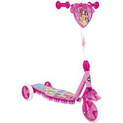 Huffy Disney Princess 3 Wheel Kids Kick Scooter with LED Lights