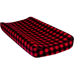 Buffalo Check Deluxe Flannel Changing Pad Cover