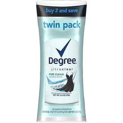 Degree UltraClear Black+White Pure Clean Deo Stick 2-pack