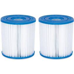 SummerWaves Replacement Type I Pool and Spa Filter Cartridge 2-pack