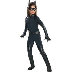Girl's Deluxe Catwoman Costume Dark Knight Trilogy