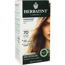 Herbatint Permanent Haircolor Gel 7D Golden Blonde 4.6fl oz