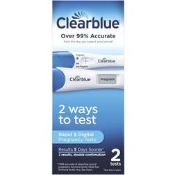 Clearblue Digital & Rapid Pregnancy Test 2-pack