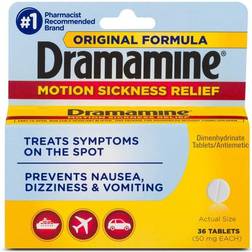 Dramamine Motion Sickness Relief Original 50mg 36 pcs Tablet