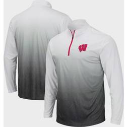 Colosseum Athletics Wisconsin Badgers Magic Team Logo Quarter-Zip Jacket